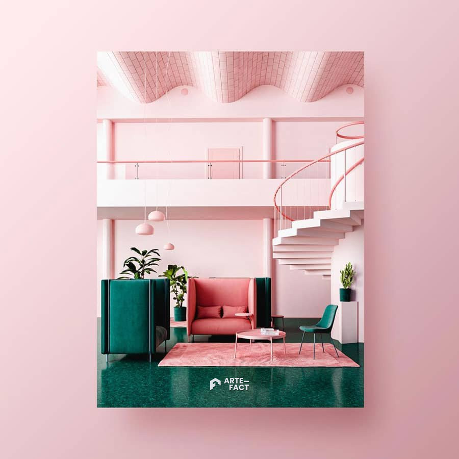 Pastel Pink